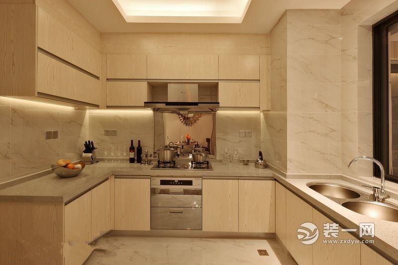 16张环岛橱柜装修效果图